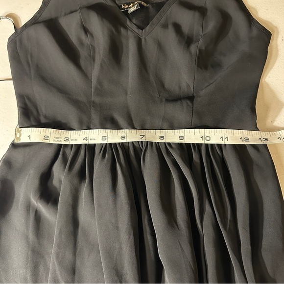 Blue juice XS Black assymetrical dress with zipper and lining - Picture 5 of 12